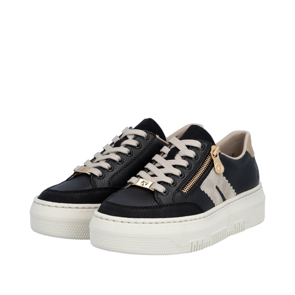Rieker M1912 Zip shoe - Black - image 005 |ww_colour=black|ww_order=005|
