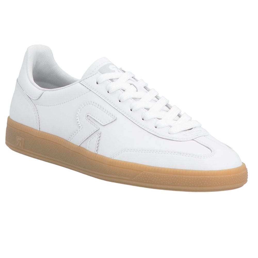 Rieker W2200 Lace Up Trainers - White - image 001 |ww_colour=white|ww_order=001|