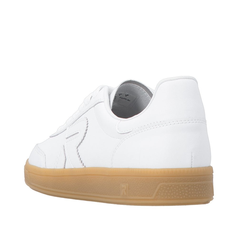 Rieker W2200 Lace Up Trainers - White - image 003 |ww_colour=white|ww_order=003|