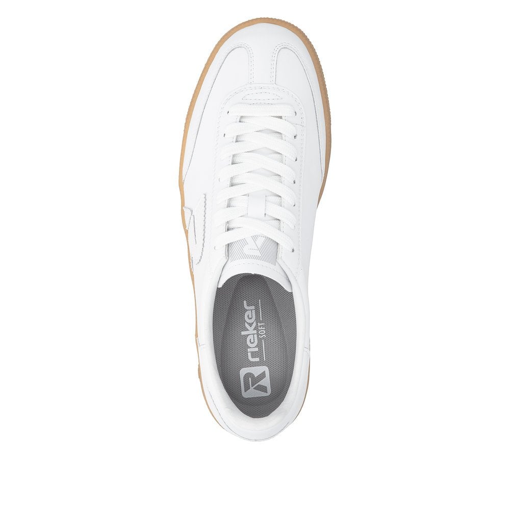 Rieker W2200 Lace Up Trainers - White - image 004 |ww_colour=white|ww_order=004|