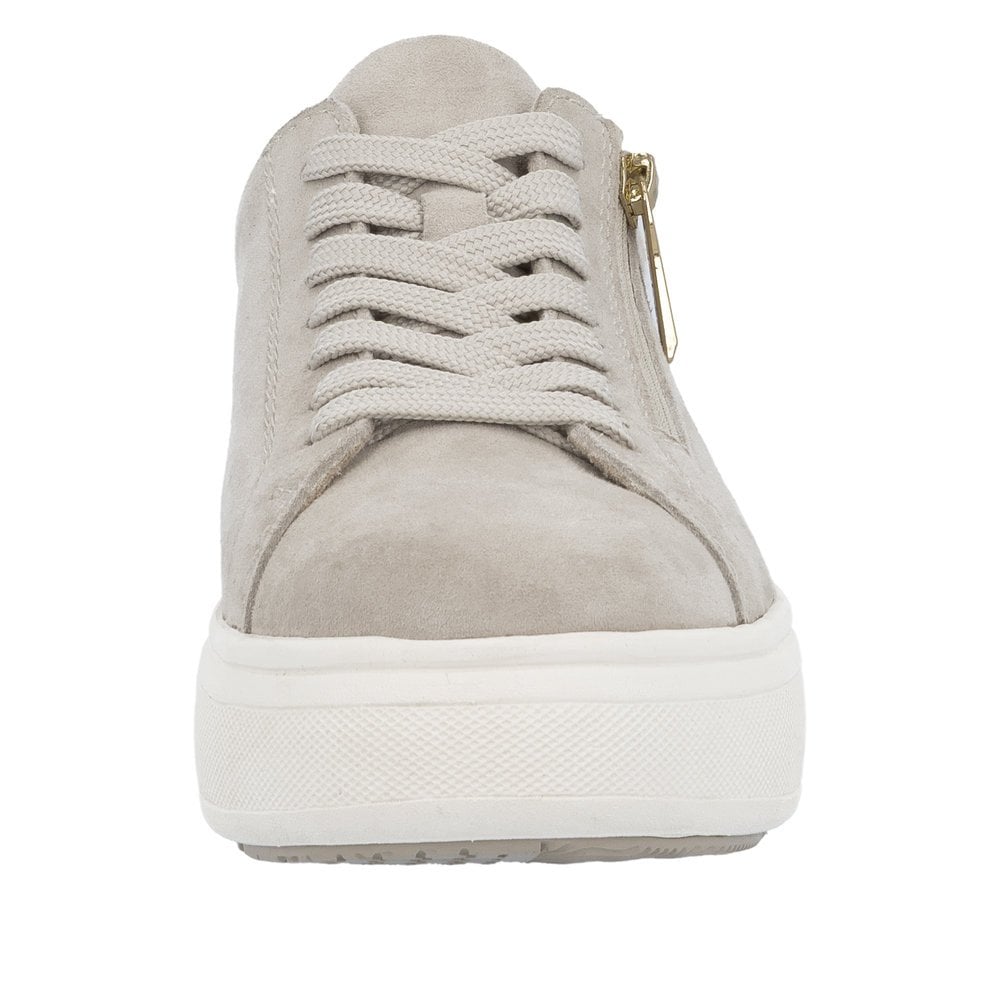 Rieker M7701 Zip & Lace Up Casual Shoe - Beige - image 006 |ww_colour=beige|ww_order=006|
