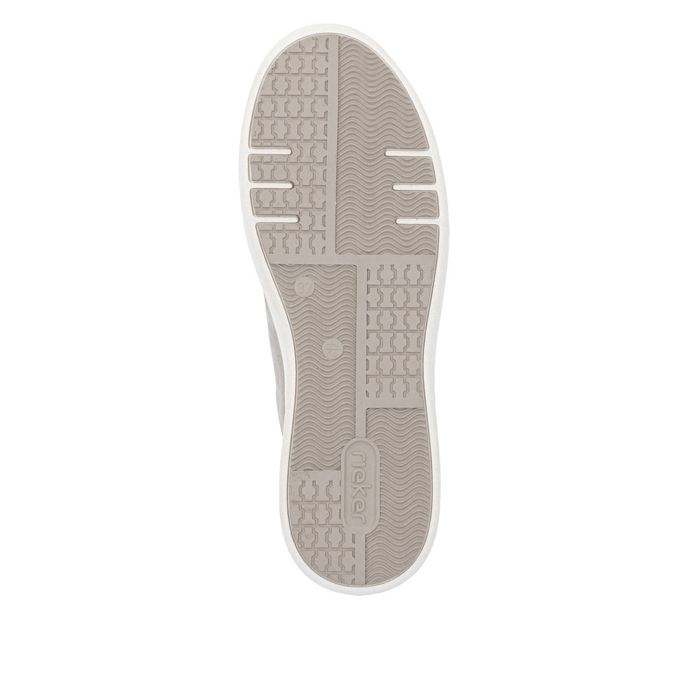 Rieker M7701 Zip & Lace Up Casual Shoe - Beige - image 007 |ww_colour=beige|ww_order=007|