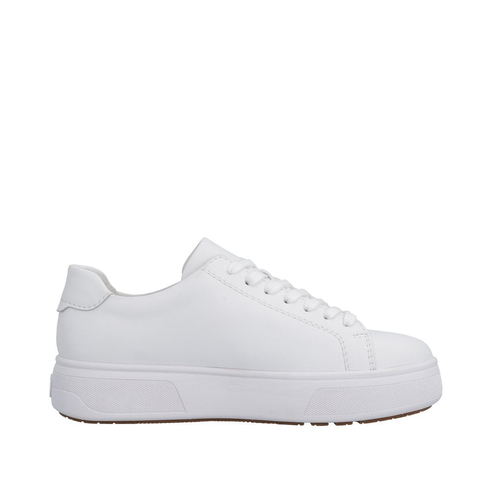 Rieker M7701 Zip & Lace Up Casual Shoe - White - image 002 |ww_colour=white|ww_order=002|