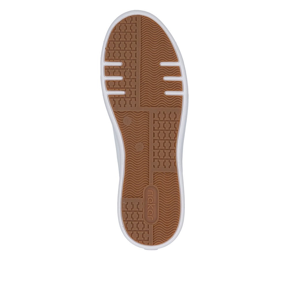 Rieker M7701 Zip & Lace Up Casual Shoe - White - image 007 |ww_colour=white|ww_order=007|