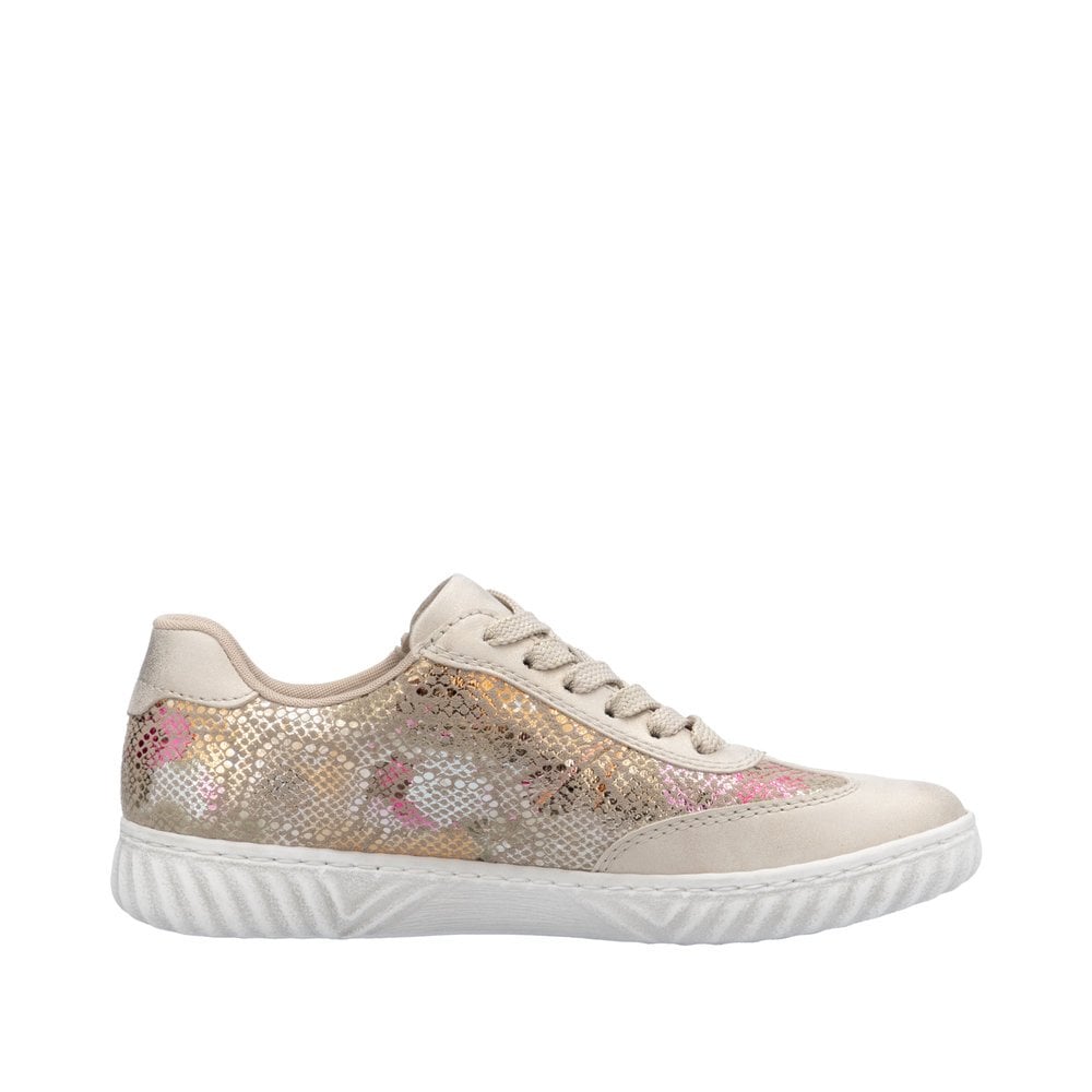 Rieker N0902 Lace & Zip trainer - Multi - image 003 |ww_colour=multi|ww_order=003|