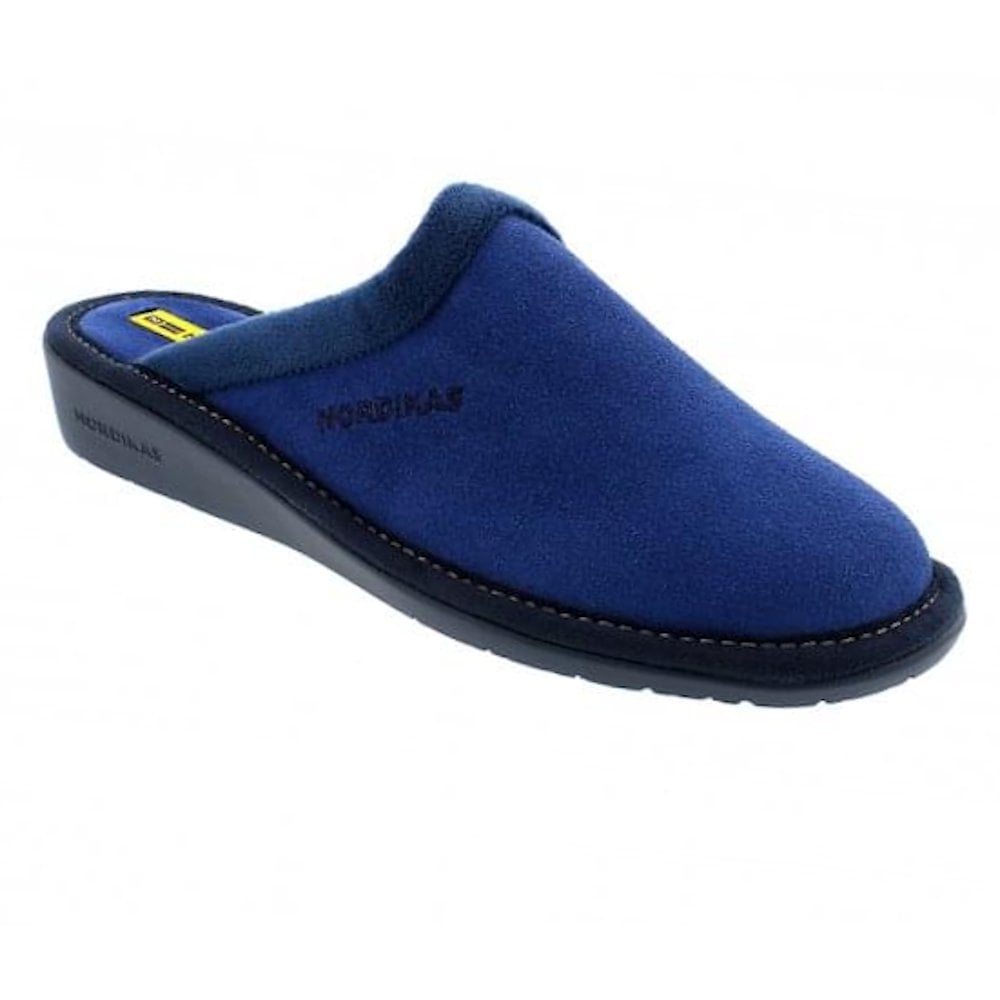 Nordikas Womens 234 Mule Suede Slipper - Zafiro - image 001 |ww_colour=zafiro|ww_order=001|