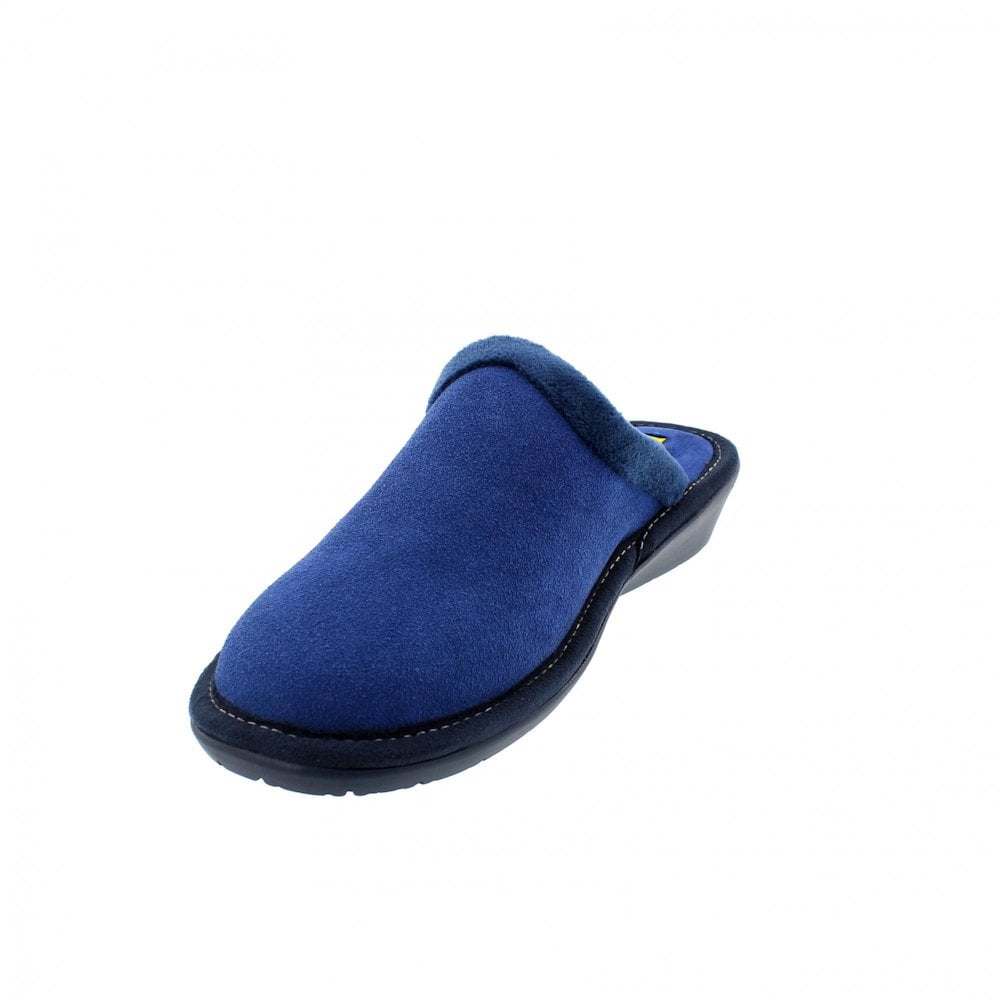 Nordikas Womens 234 Mule Suede Slipper - Zafiro - image 004 |ww_colour=zafiro|ww_order=004|