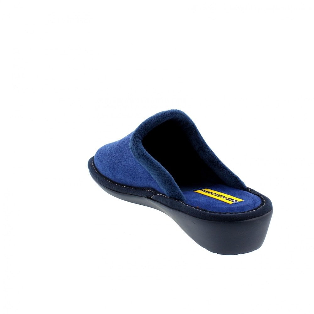 Nordikas Womens 234 Mule Suede Slipper - Zafiro - image 005 |ww_colour=zafiro|ww_order=005|