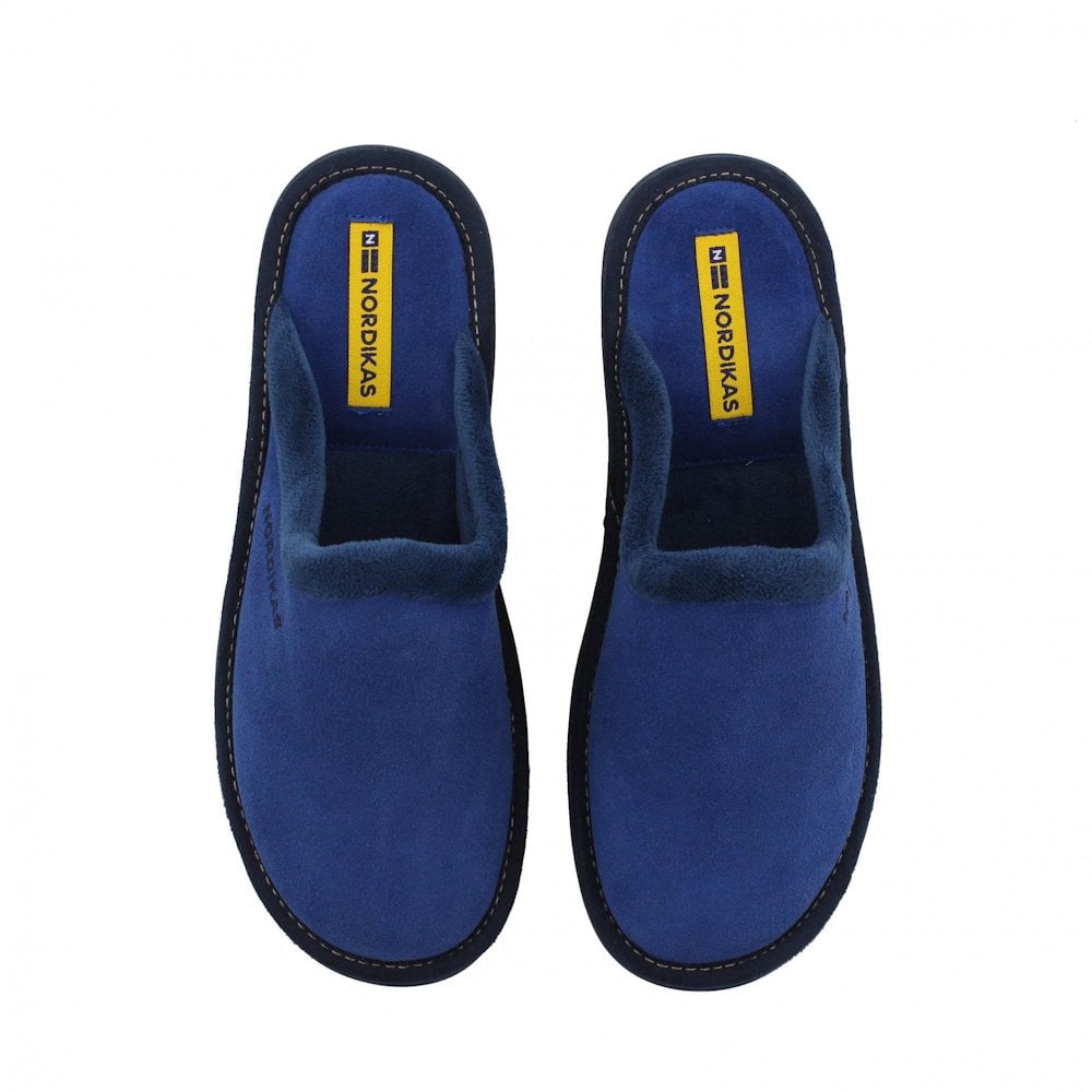Nordikas Womens 234 Mule Suede Slipper - Zafiro - image 006 |ww_colour=zafiro|ww_order=006|
