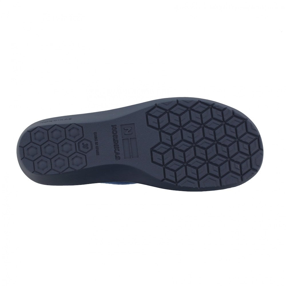 Nordikas Womens 234 Mule Suede Slipper - Zafiro - image 007 |ww_colour=zafiro|ww_order=007|