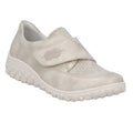 Rieker 59552 Touch Fastening Shoes - Beige - image 001 |ww_colour=beige|ww_order=001|