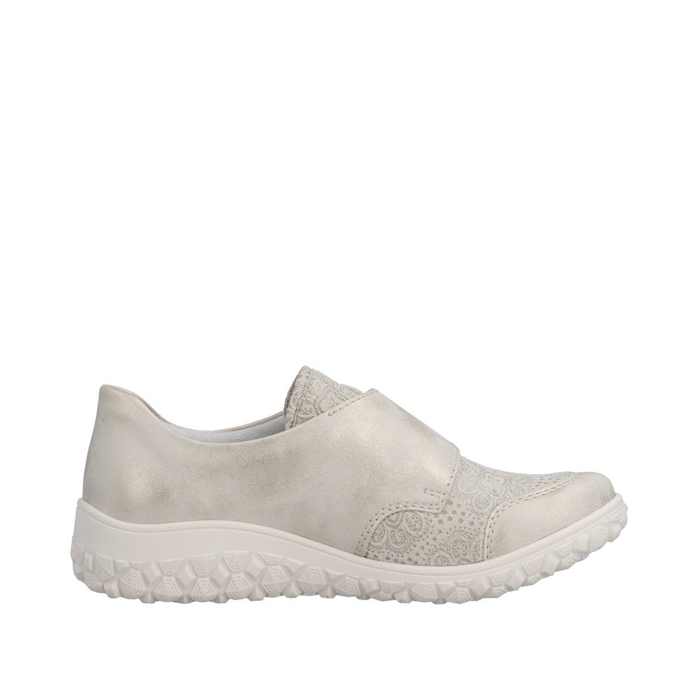 Rieker 59552 Touch Fastening Shoes - Beige - image 003 |ww_colour=beige|ww_order=003|