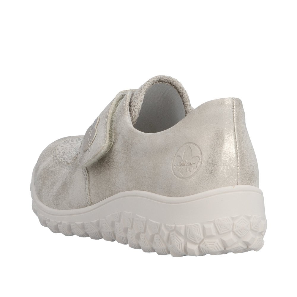 Rieker 59552 Touch Fastening Shoes - Beige - image 004 |ww_colour=beige|ww_order=004|