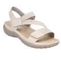 Rieker 64870 Vegan Touch Close Sandal - Beige - image 001 |ww_colour=beige|ww_order=001|