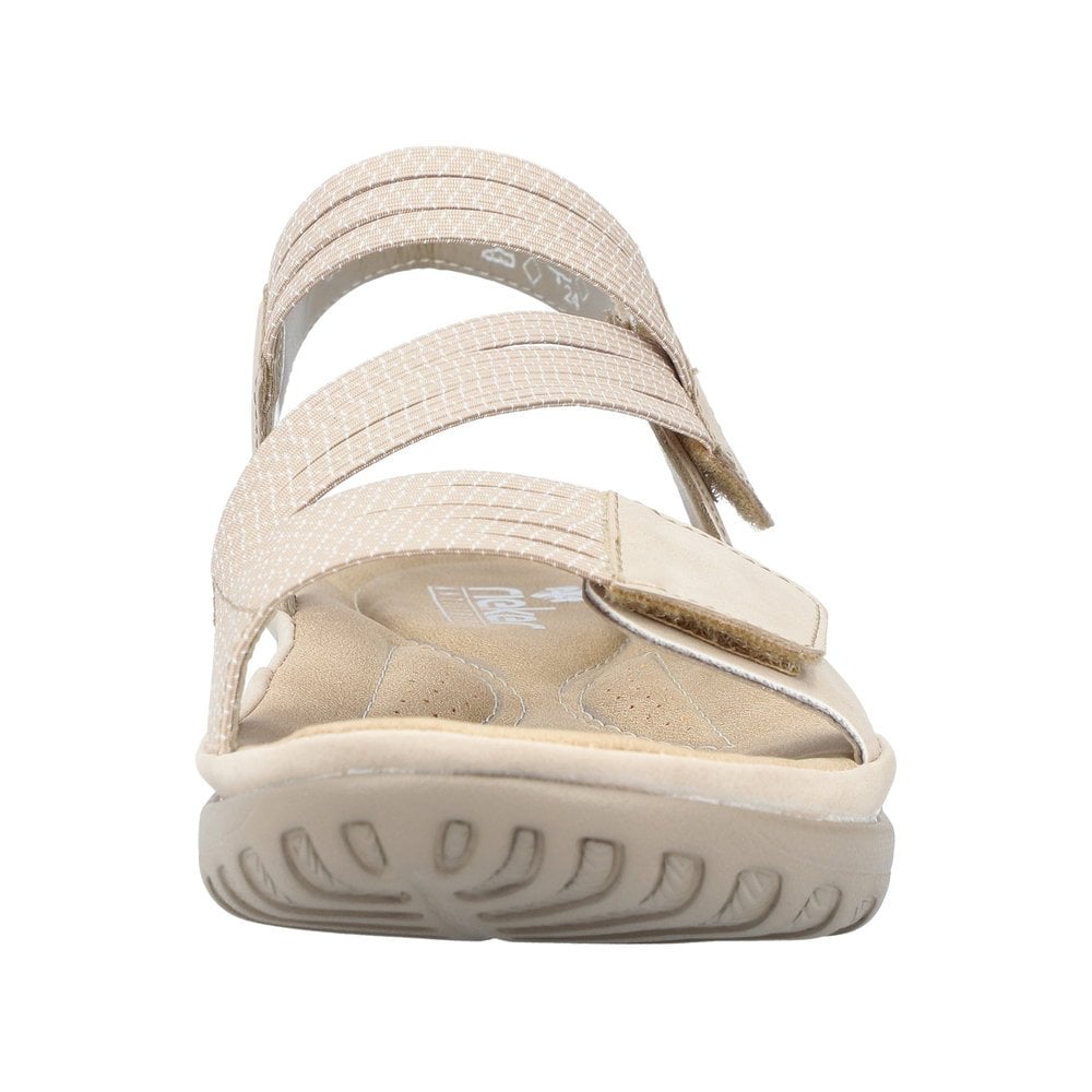 Rieker 64870 Vegan Touch Close Sandal - Beige - image 002 |ww_colour=beige|ww_order=002|