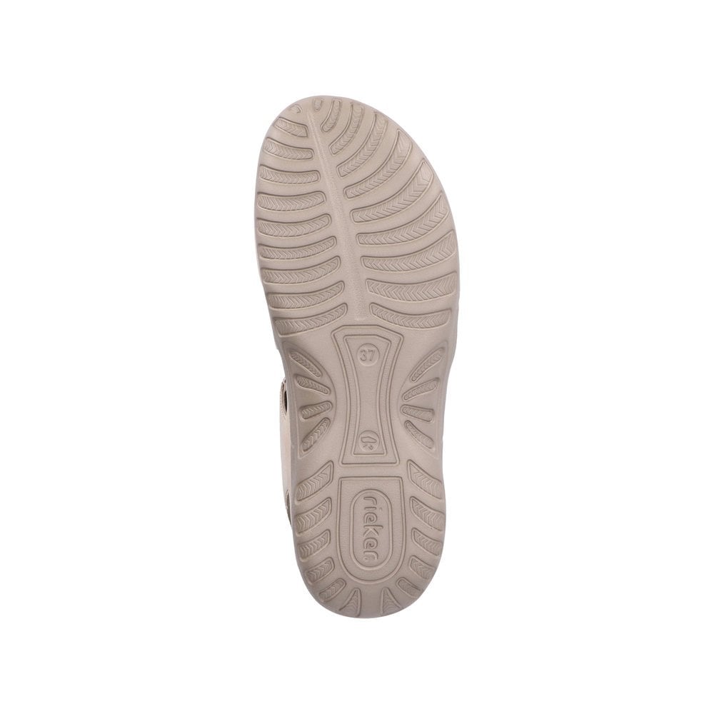 Rieker 64870 Vegan Touch Close Sandal - Beige - image 009 |ww_colour=beige|ww_order=009|