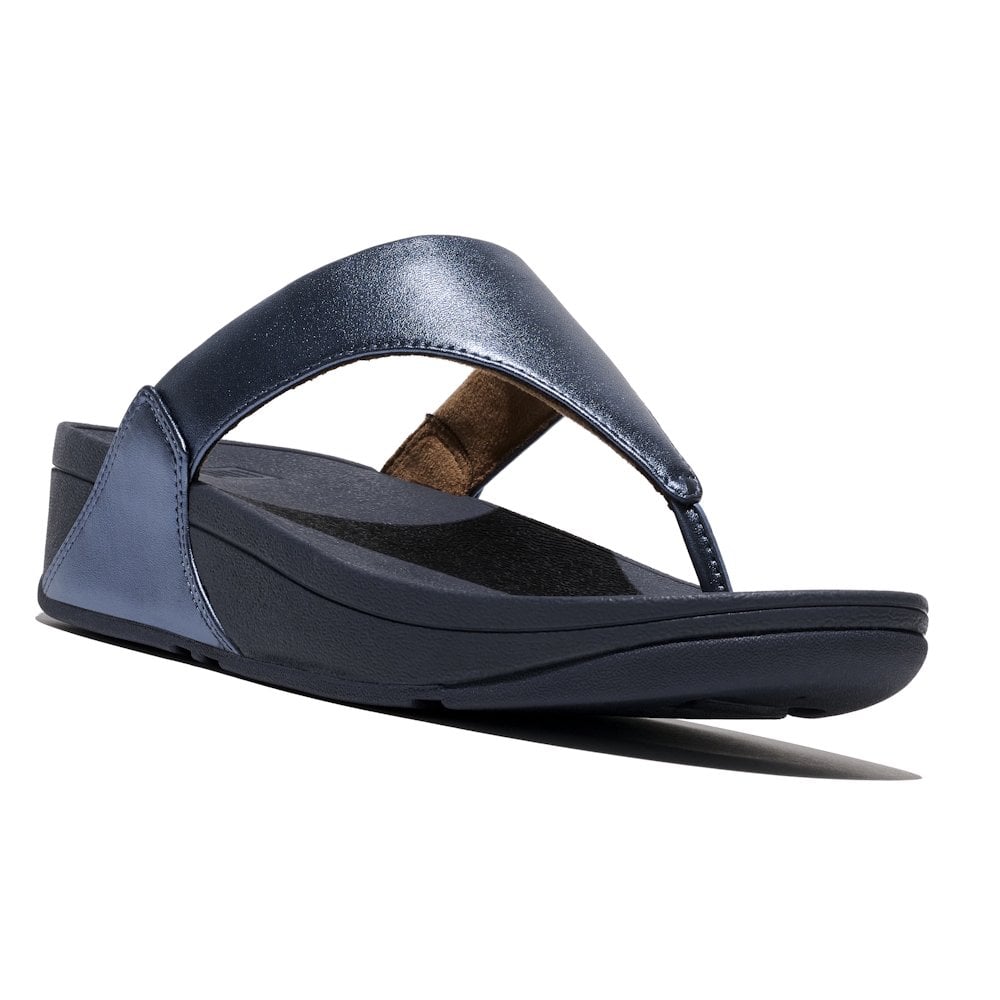 Fitflop Lulu Leather Toe Post Sandal - Cosmic Blue - image 001 |ww_colour=cosmic-blue|ww_order=001|