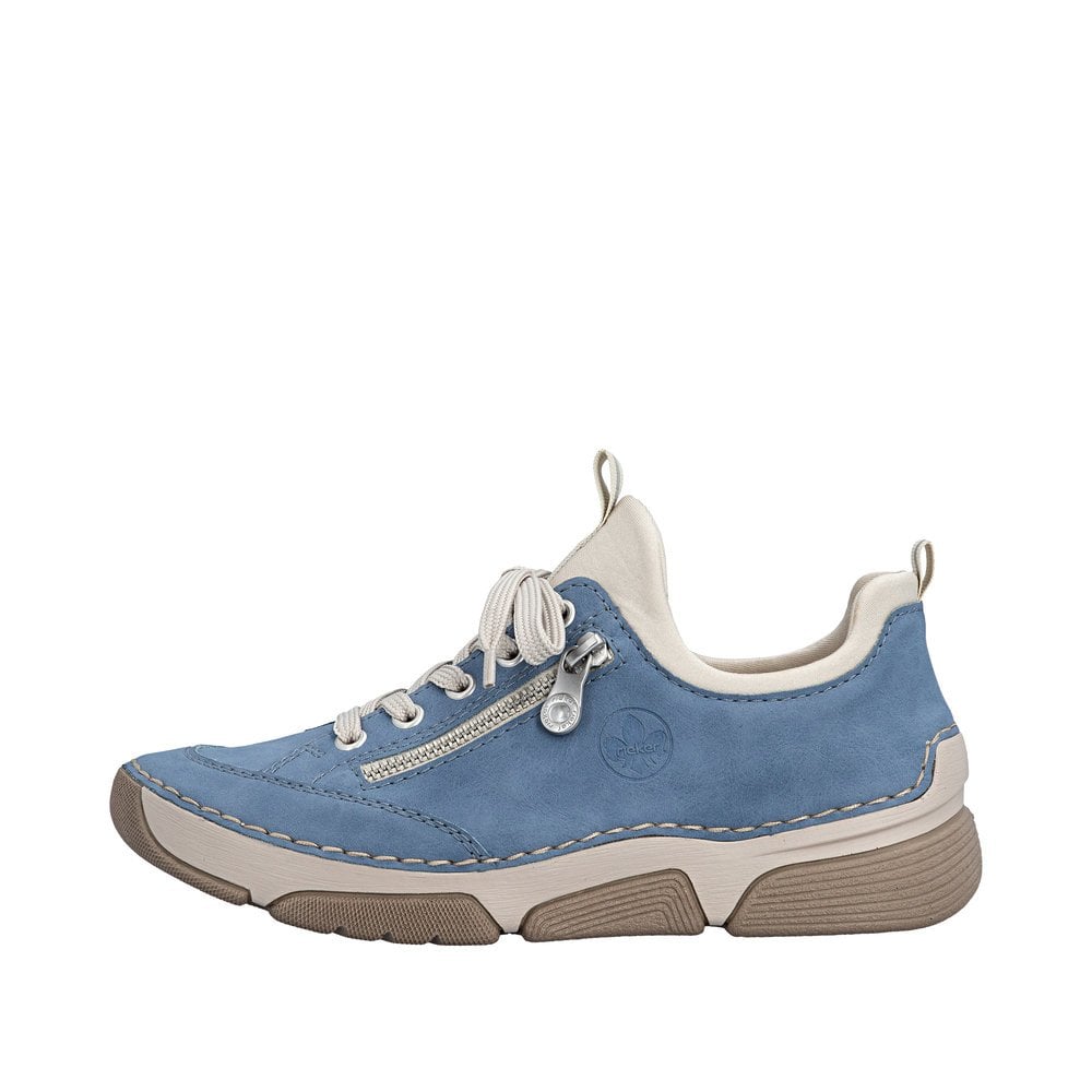 Rieker 45973 Lace-up Shoe - Blue - image 005 |ww_colour=blue|ww_order=005|