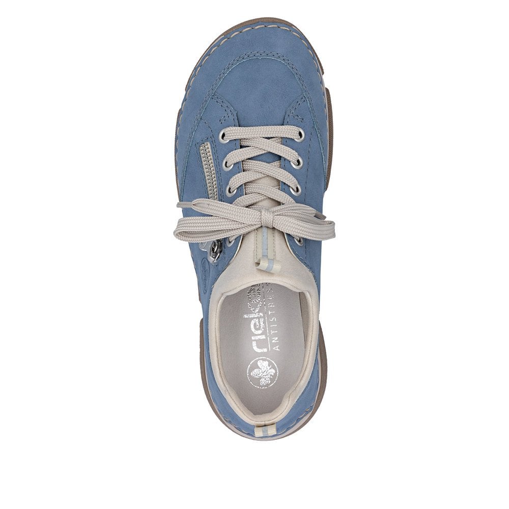 Rieker 45973 Lace-up Shoe - Blue - image 008 |ww_colour=blue|ww_order=008|