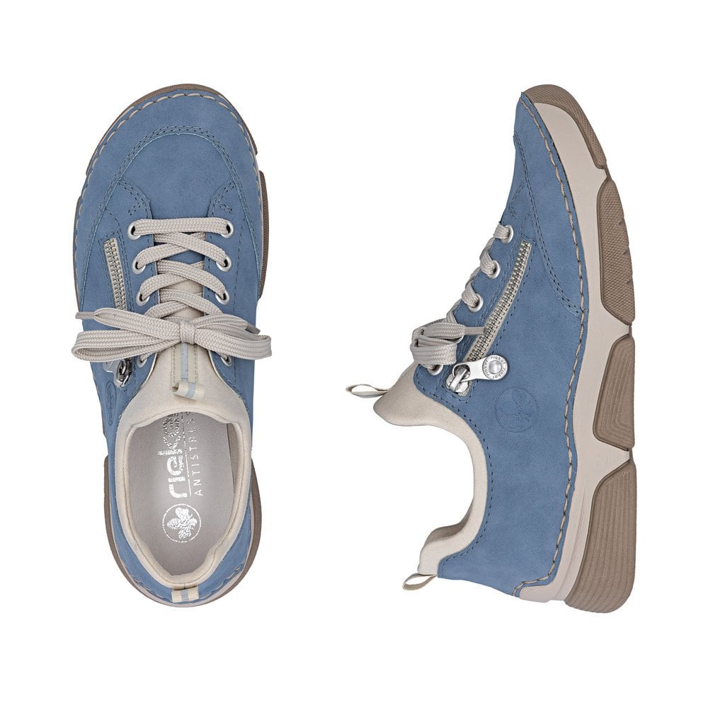 Rieker 45973 Lace-up Shoe - Blue - image 009 |ww_colour=blue|ww_order=009|