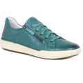 Josef Seibel Claire 03 Lace/Zip up Trainer - Azur - image 001 |ww_colour=azur|ww_order=001|