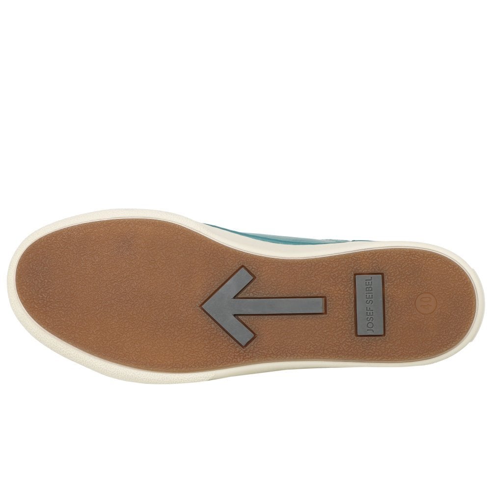 Josef Seibel Claire 03 Lace/Zip up Trainer - Azur - image 003 |ww_colour=azur|ww_order=003|