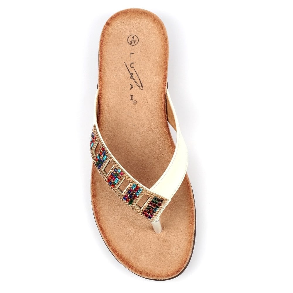 Lunar Abigail II Sandal - White - image 002 |ww_colour=white|ww_order=002|