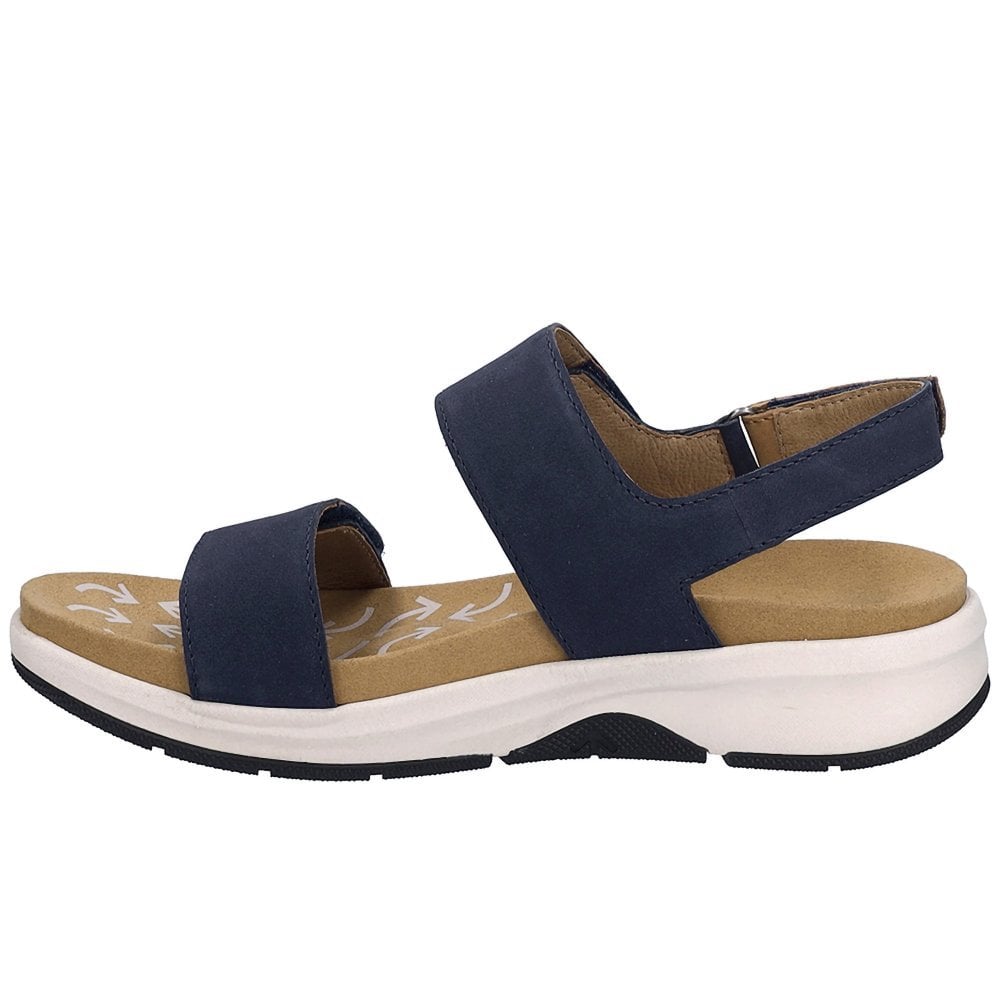 Josef Seibel Estelle 04 Touch Strap Arch Support Sandal - Ocean Multi - image 003 |ww_colour=ocean-multi|ww_order=003|