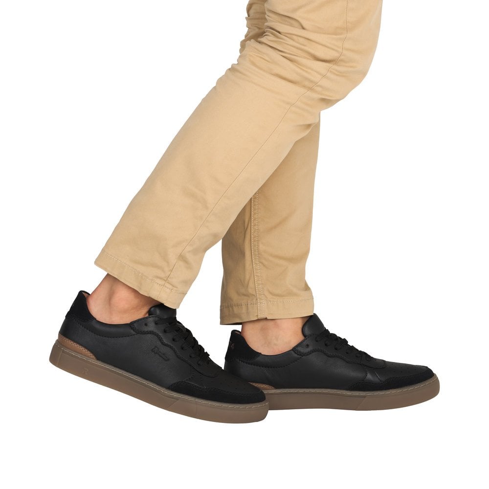 Rieker U0710 Lace Up Casual Shoe - Black - image 002 |ww_colour=black|ww_order=002|