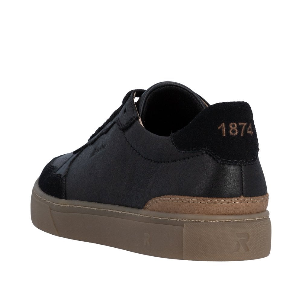 Rieker U0710 Lace Up Casual Shoe - Black - image 003 |ww_colour=black|ww_order=003|