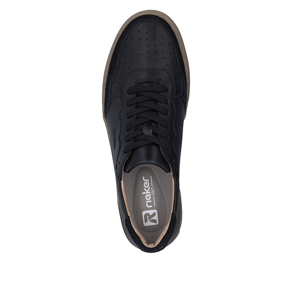 Rieker U0710 Lace Up Casual Shoe - Black - image 008 |ww_colour=black|ww_order=008|