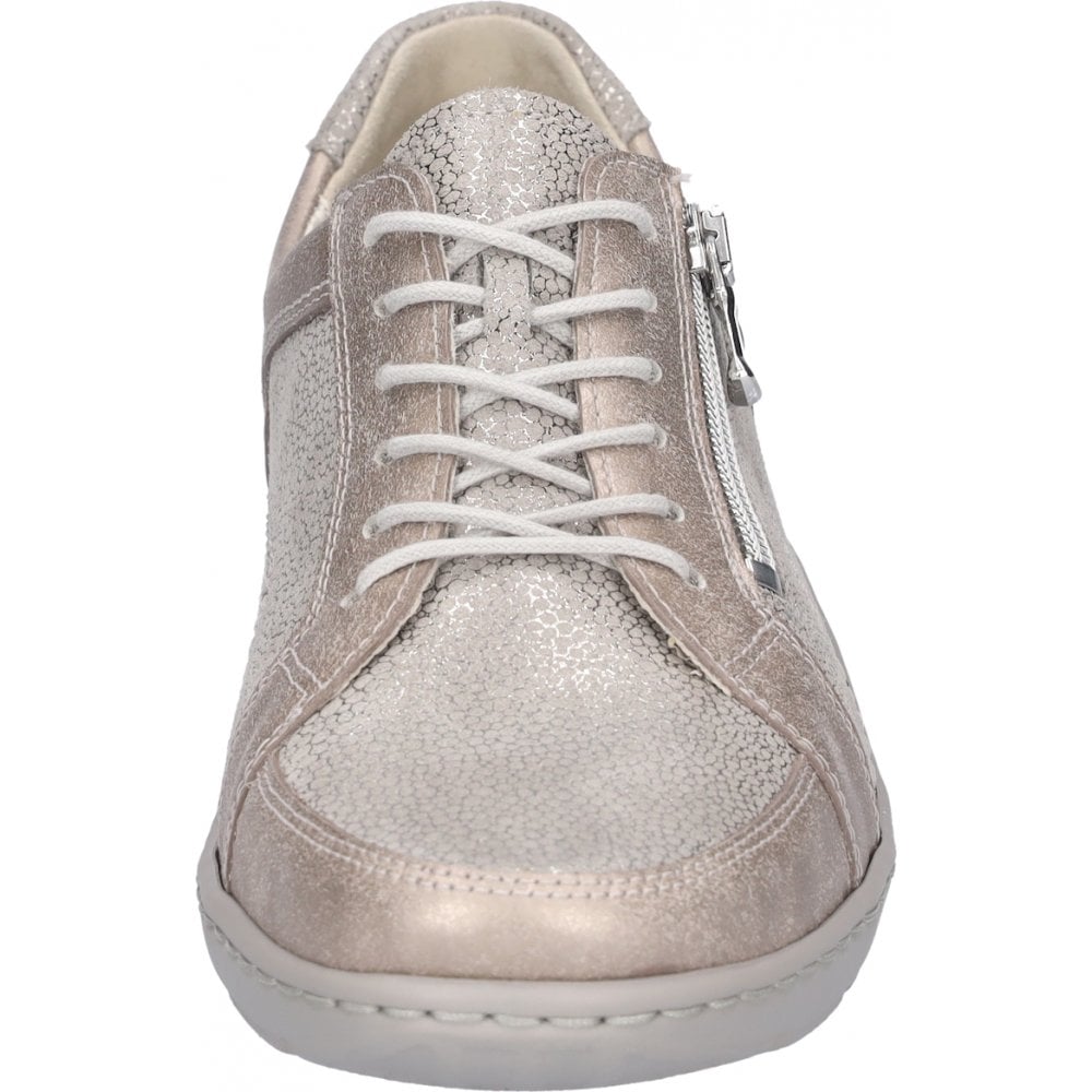 Waldlaufer Henni Lace Up Shoe - Stone/Stein - image 005 |ww_colour=stone-stein|ww_order=005|