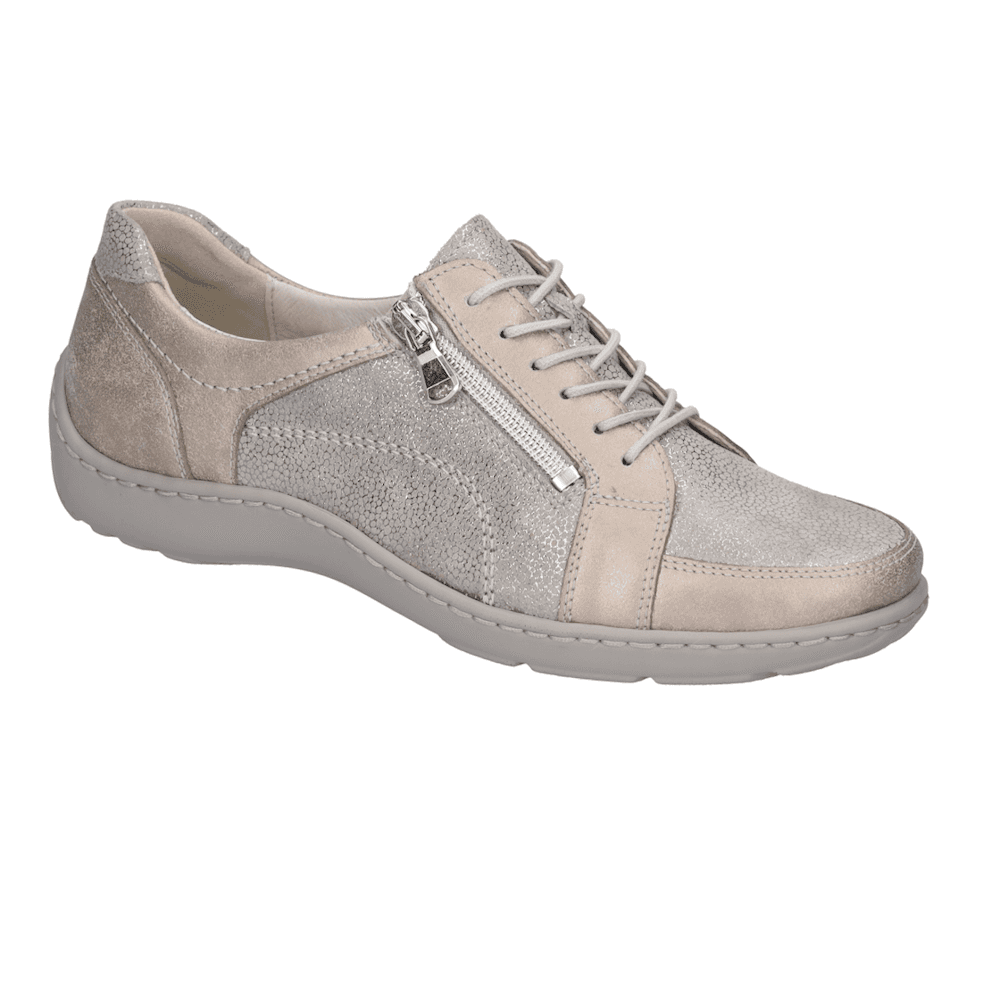 Waldlaufer Henni Lace Up Shoe - Stone/Stein - image 001 |ww_colour=stone-stein|ww_order=001|