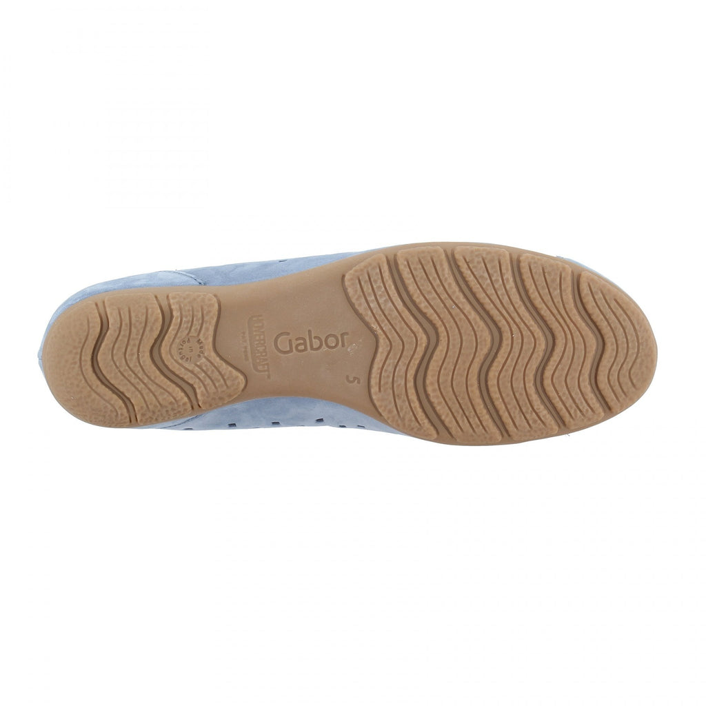 Gabor Ruffle Ballet Pump - Denim - image 006 |ww_colour=denim|ww_order=006|