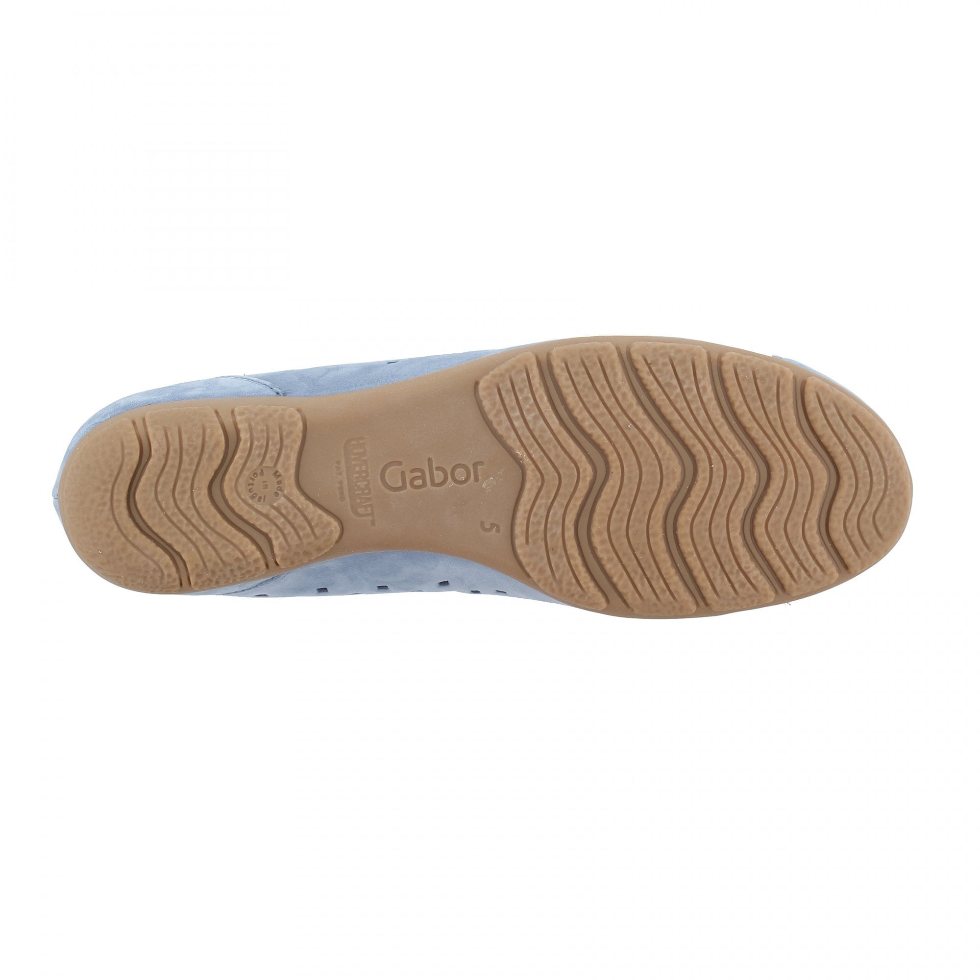 Gabor Ruffle Ballet Pump - Denim - image 006 |ww_colour=denim|ww_order=006|