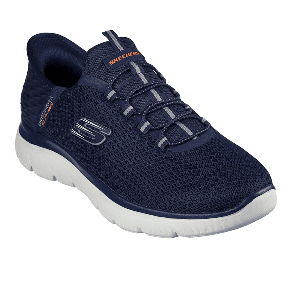 Skechers Slip Ins - Summits High Range - Navy - image 001 |ww_colour=navy|ww_order=001|