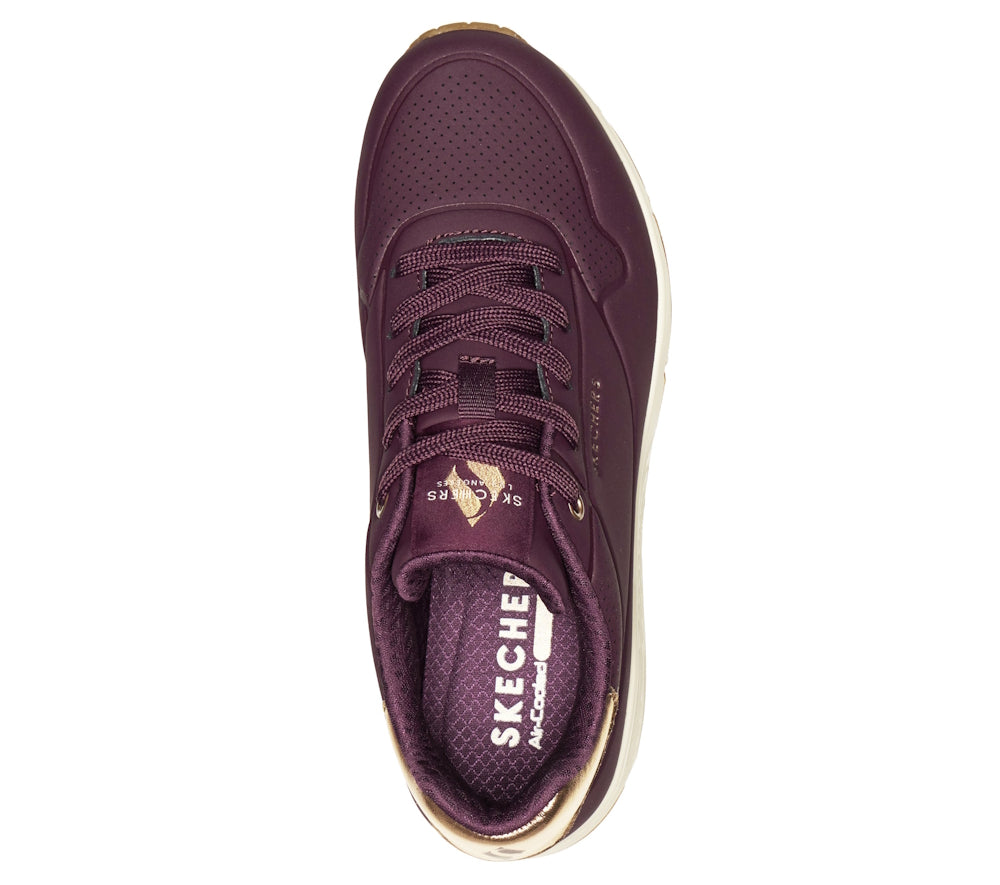 Skechers UNO- Golden Air 177094/WINE Lace Up