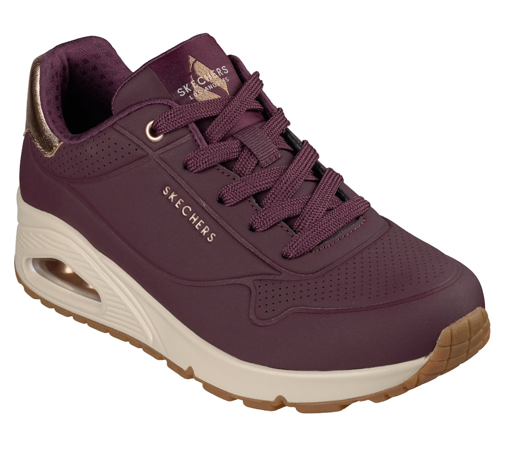 Skechers UNO- Golden Air 177094/WINE Lace Up