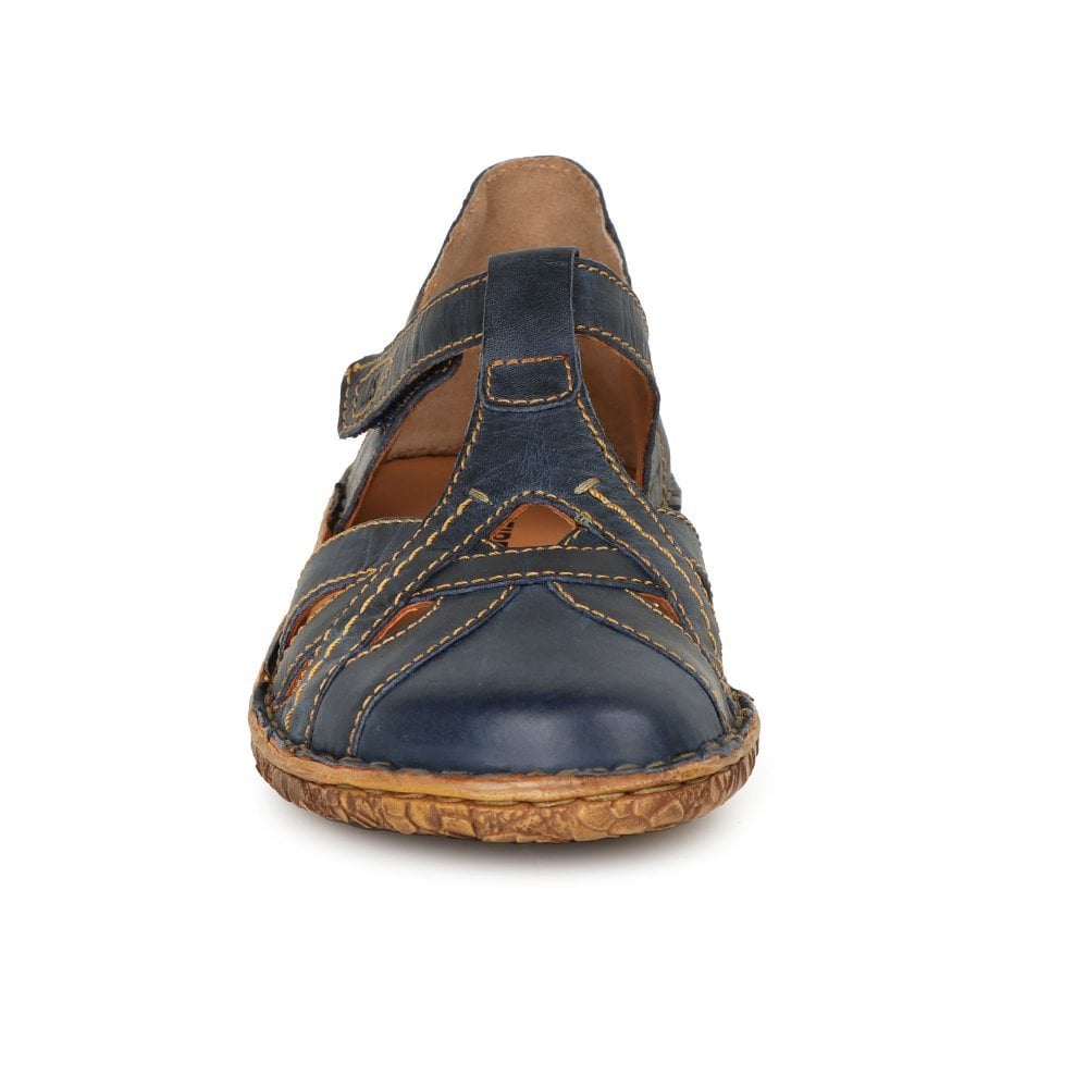 Josef Seibel Rosalie 29 Closed Toe Summer Shoe/Sandal - Dark Blue - image 004 |ww_colour=dark-blue|ww_order=004|