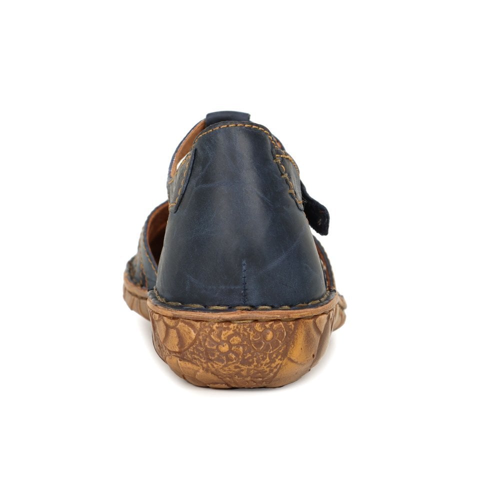 Josef Seibel Rosalie 29 Closed Toe Summer Shoe/Sandal - Dark Blue - image 006 |ww_colour=dark-blue|ww_order=006|
