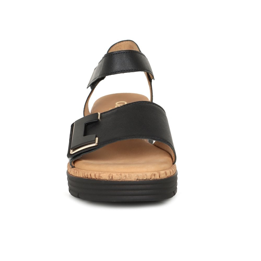 Gabor 700 Shout Touch Fastening Sandals - Black - image 003 |ww_colour=black|ww_order=003|