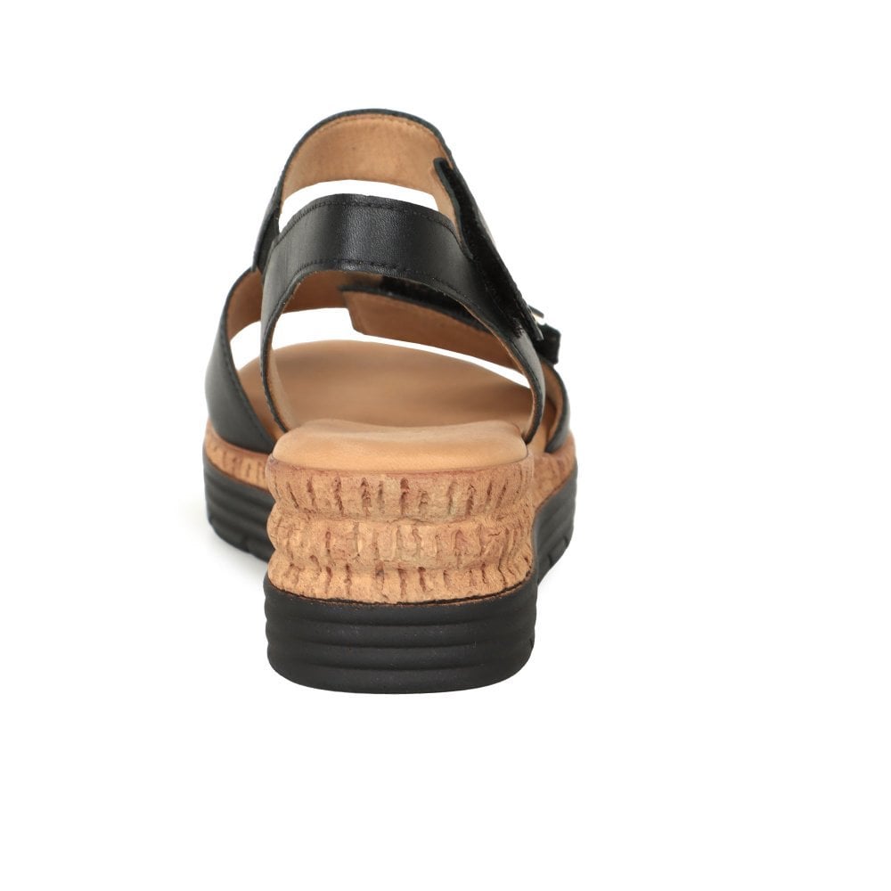 Gabor 700 Shout Touch Fastening Sandals - Black - image 005 |ww_colour=black|ww_order=005|