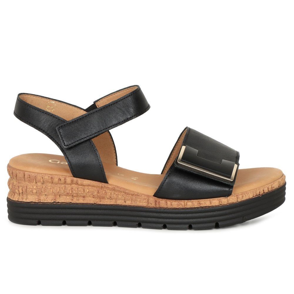 Gabor 700 Shout Touch Fastening Sandals - Black - image 006 |ww_colour=black|ww_order=006|