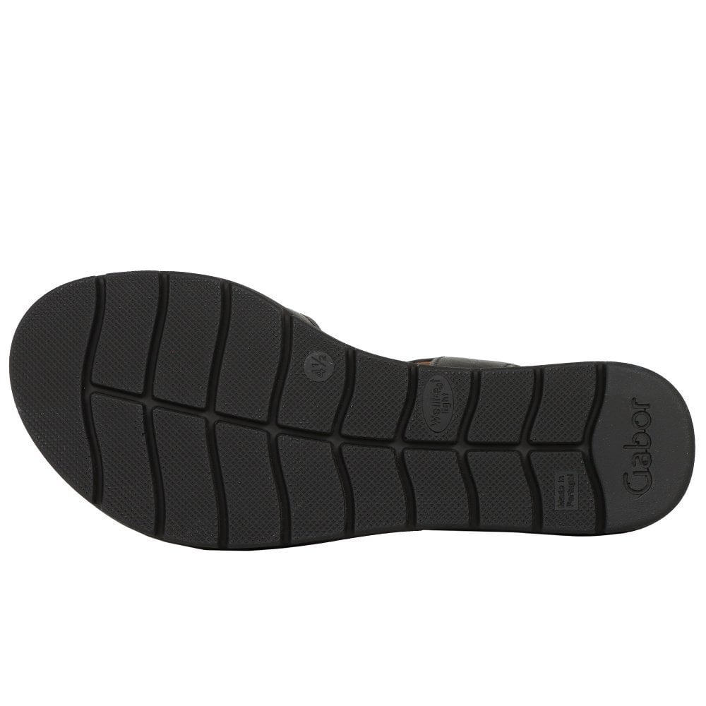 Gabor 700 Shout Touch Fastening Sandals - Black - image 007 |ww_colour=black|ww_order=007|
