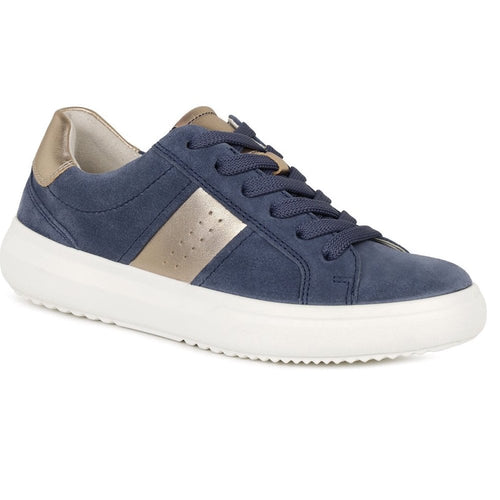 Gabor 360 Jade Lace Up Trainers - Denim - image 001 |ww_colour=denim|ww_order=001|