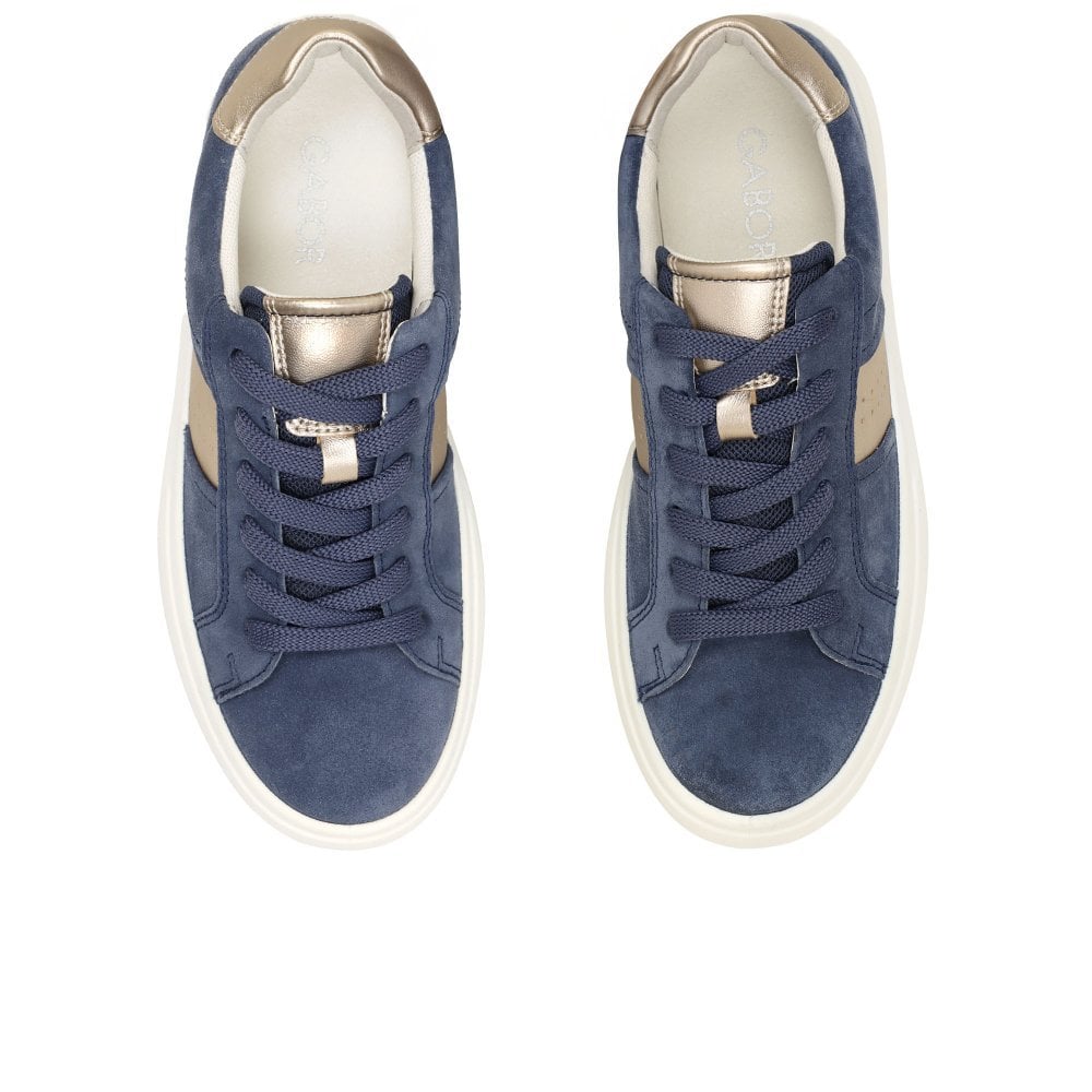Gabor 360 Jade Lace Up Trainers - Denim - image 005 |ww_colour=denim|ww_order=005|
