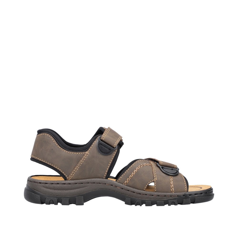Rieker 25051 Adjustable Sandals - Brown - image 003 |ww_colour=brown|ww_order=003|