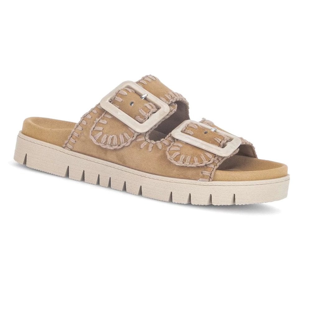 Gabor 741 Elspeth Mule Sandal - Sattel - image 001 |ww_colour=sattel|ww_order=001|