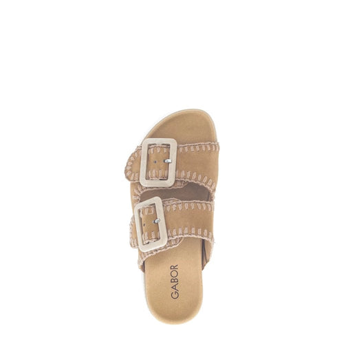 Gabor 741 Elspeth Mule Sandal - Sattel - image 002 |ww_colour=sattel|ww_order=002|