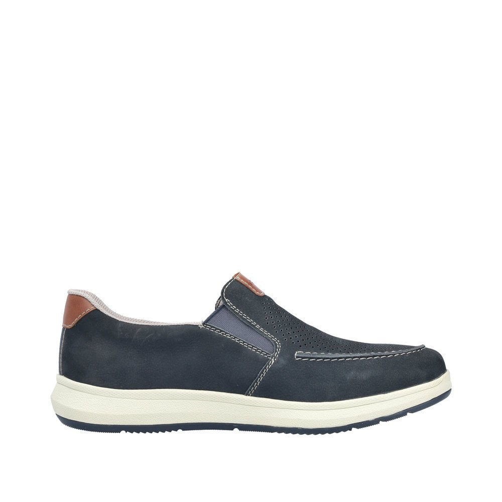 Rieker 16968 Slip On Boat Shoe - Blue - image 003 |ww_colour=blue|ww_order=003|